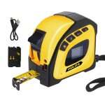 Trena Digital Laser 40m com Fita Métrica 5m