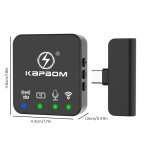 Microfone Lapela Wireless Celular 5G